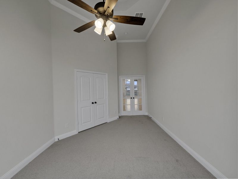 Representative unfurnished interior of a home built from the Jude by Robbie Hale Homes in High Meadows Estates, Nevada (Image 25). Representative unfurnished interior of a home built from the Jude by Robbie Hale Homes in High Meadows Estates, Nevada (Image 25).