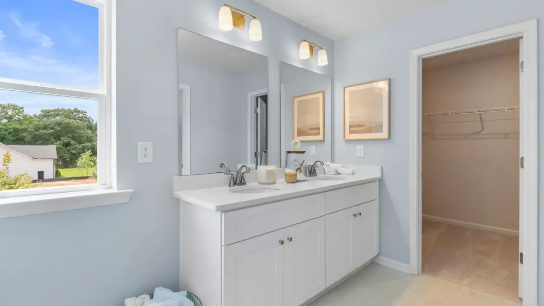 Representative furnished interior of a home built from the Luca by DRB Homes in McAvoy at Eagles Landing, Stockbridge (Image 37).