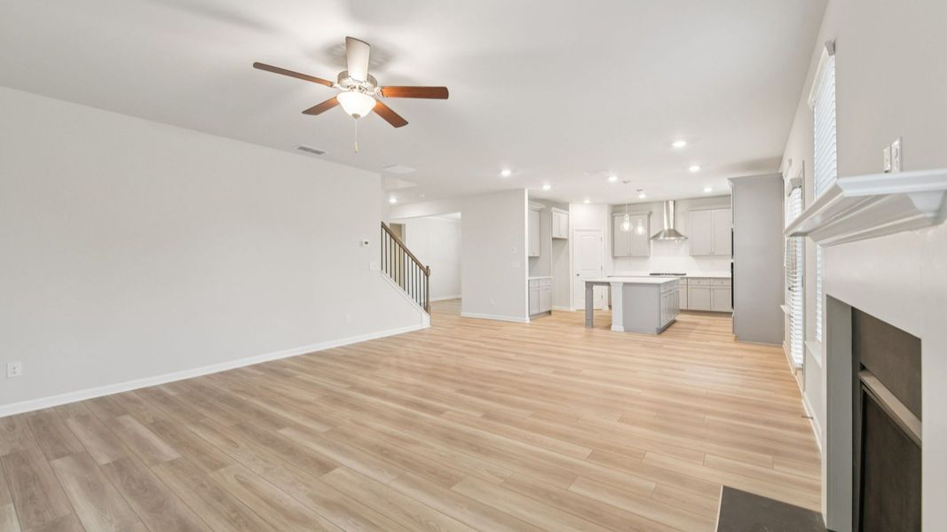 Furnished interior view inside a new home in Hamilton Lakes, Loganville (Image 9).