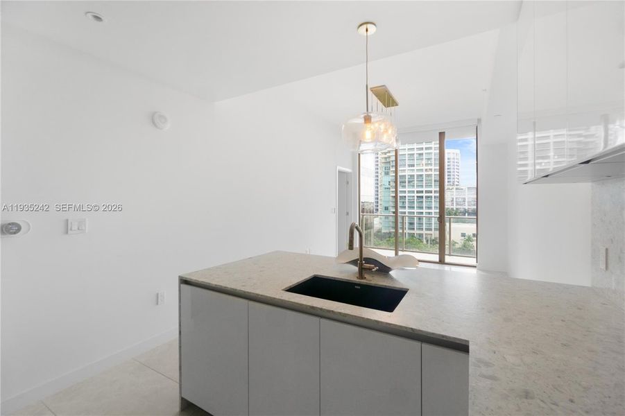 Furnished interior view inside a new home in , Miami (Image 19).