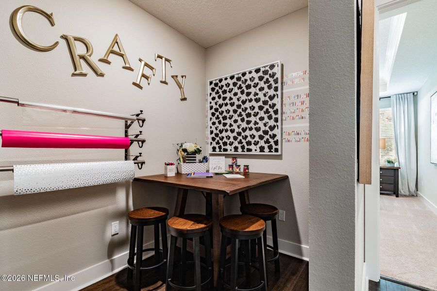 Furnished interior view inside a new home in , Hilliard (Image 19).