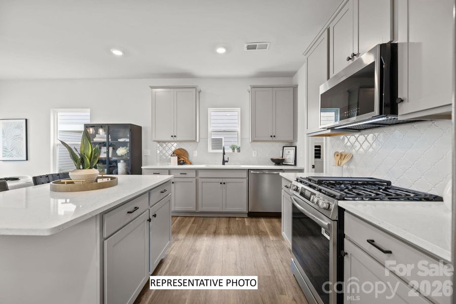 Furnished interior view inside a new home in Arbor Village, Matthews (Image 12).