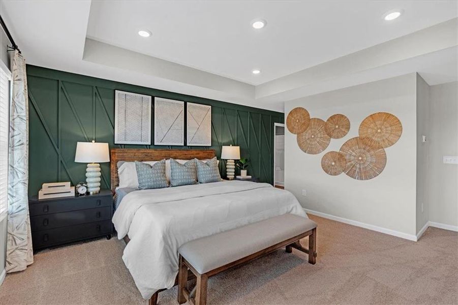 Furnished interior view inside a new home in Salacoa, Calhoun (Image 16).