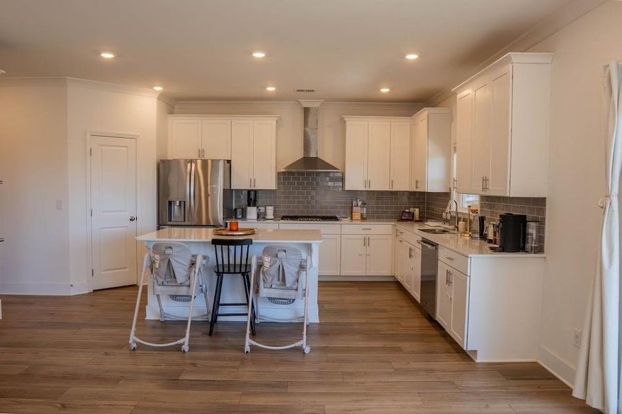 Furnished interior view inside a new home in Park at Ansleigh Farms, Dallas (Image 7).