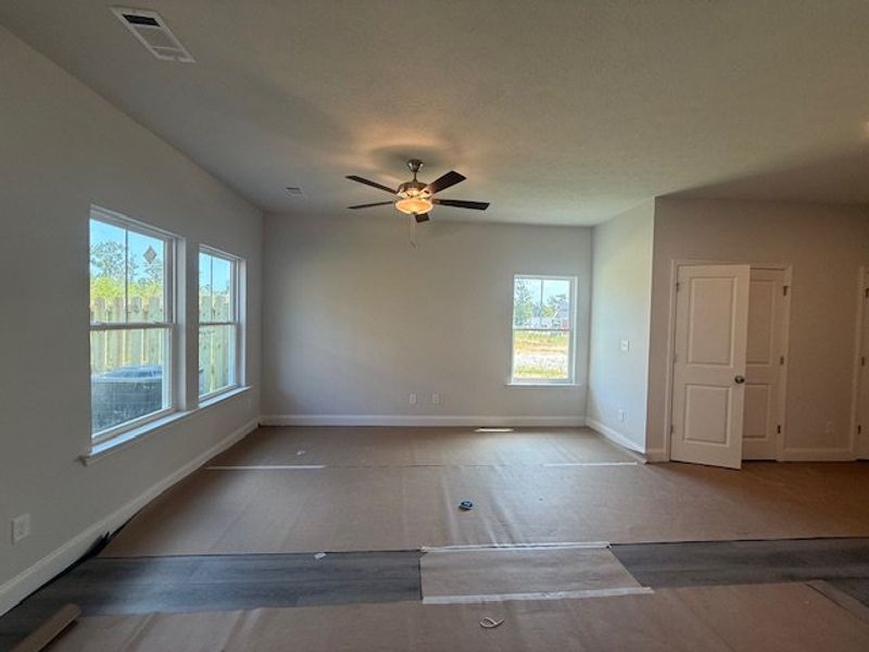 Spacious, unfurnished interior of a new home in Caroleton Townhomes, Grovetown (Image 13). Spacious, unfurnished interior of a new home in Caroleton Townhomes, Grovetown (Image 13).