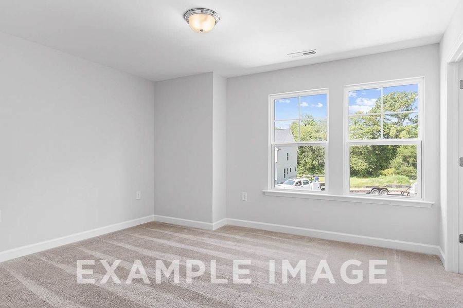Representative unfurnished interior of a home built from the The Chestnut by Davidson Homes LLC in Wendell Ridge, Wendell (Image 23).