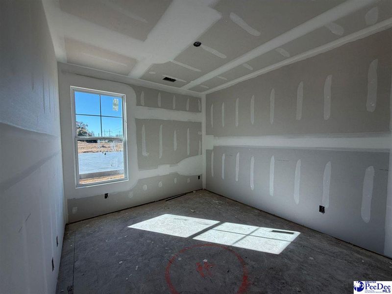 In-progress construction of a new home in The Grove, Florence, SC (Image 5). In-progress construction of a new home in The Grove, Florence, SC (Image 5).