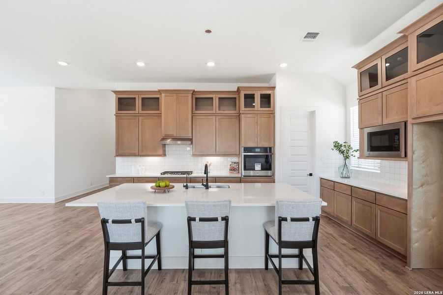 Furnished interior view inside a new home in Prominence Urban, San Antonio (Image 12).