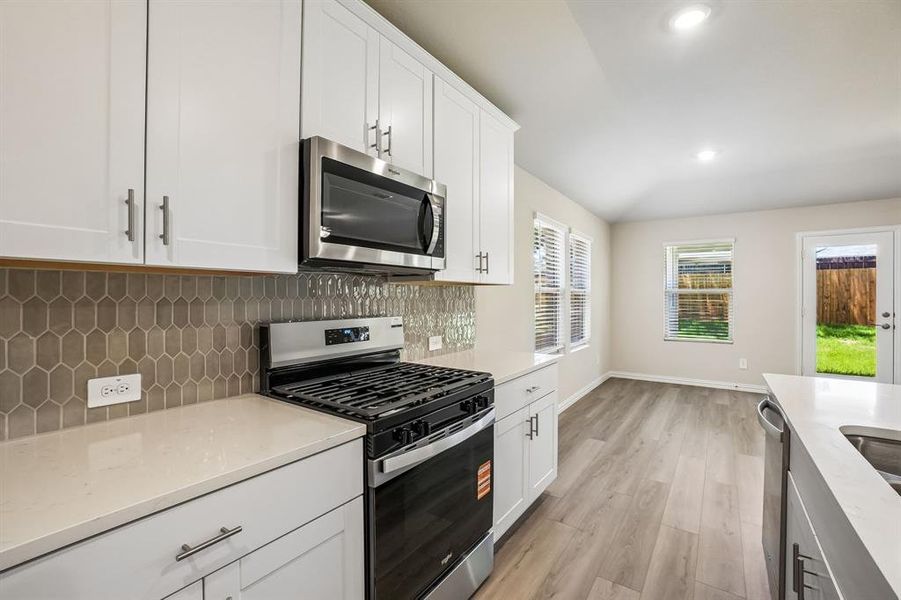 Furnished interior view inside a new home in Stella Hills, Denton (Image 17).
