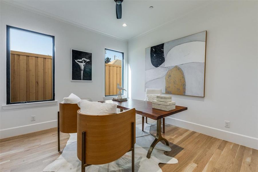Furnished interior view inside a new home in , University Park (Image 10).
