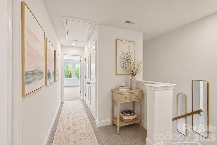 Upstairs Hall - Digital Representation.