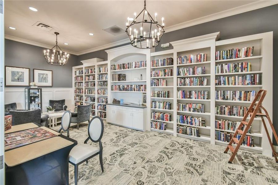 Furnished interior view inside a new home in , Hoschton (Image 31).