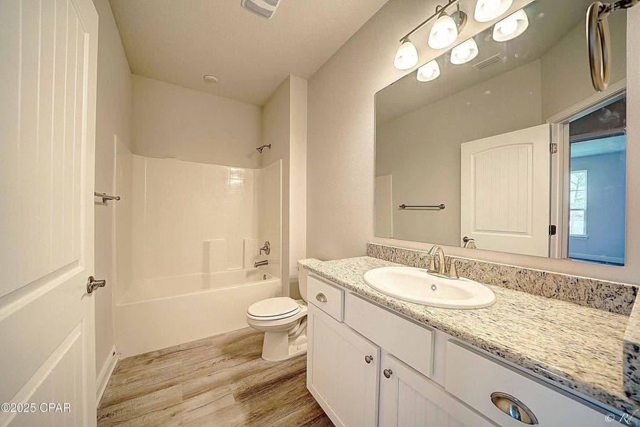 Furnished interior view inside a new home in Cedar Creek at Deerpoint Lake, Panama City (Image 5). Furnished interior view inside a new home in Cedar Creek at Deerpoint Lake, Panama City (Image 5).