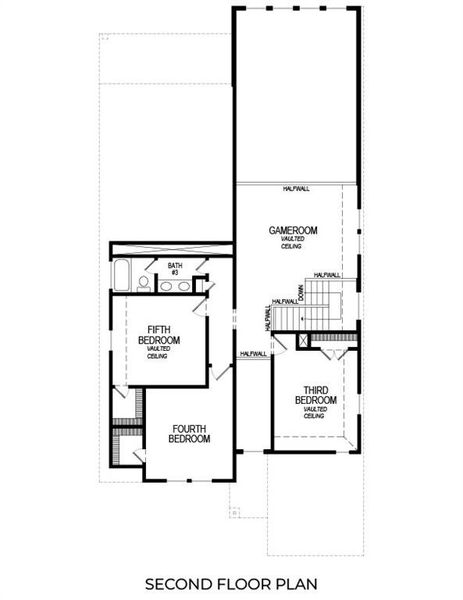 Roosevelt Select F - Second Floor Plan Roosevelt Select F - Second Floor Plan