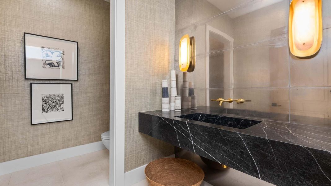 Furnished interior view inside a new home in , Delray Beach (Image 26).