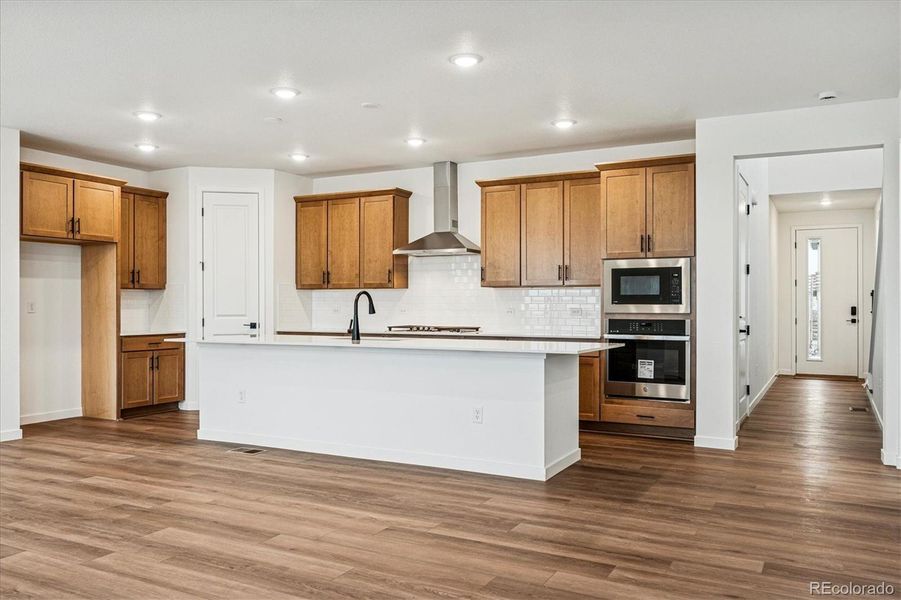 Furnished interior view inside a new home in The Summit at Meridian, Englewood (Image 7).