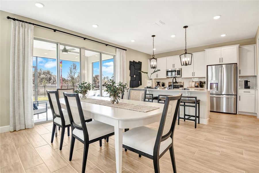 Furnished interior view inside a new home in Seaport Village, Tavares (Image 6).