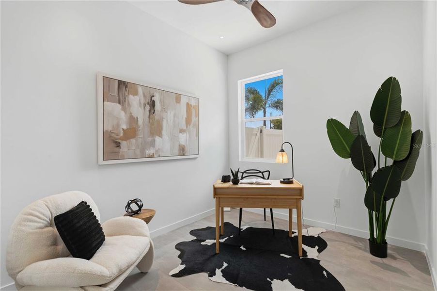 Furnished interior view inside a new home in , Sarasota (Image 11).