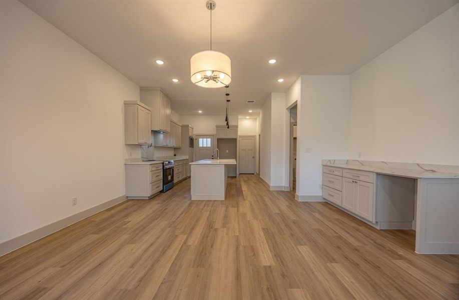 Furnished interior view inside a new home in , Fort Worth (Image 10).