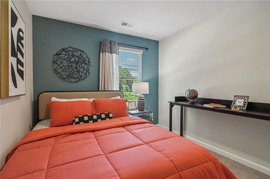 Furnished interior view inside a new home in , Atlanta (Image 38).