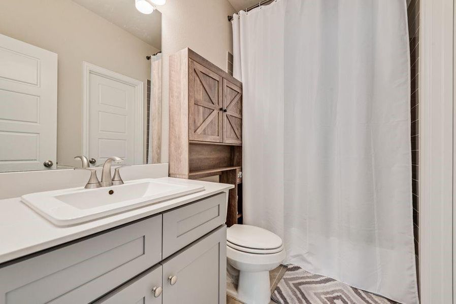 Furnished interior view inside a new home in , Flower Mound (Image 29).