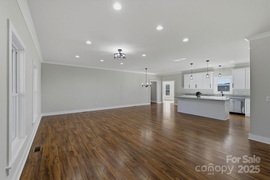 Spacious, unfurnished interior of a new home in , Morganton (Image 13).
