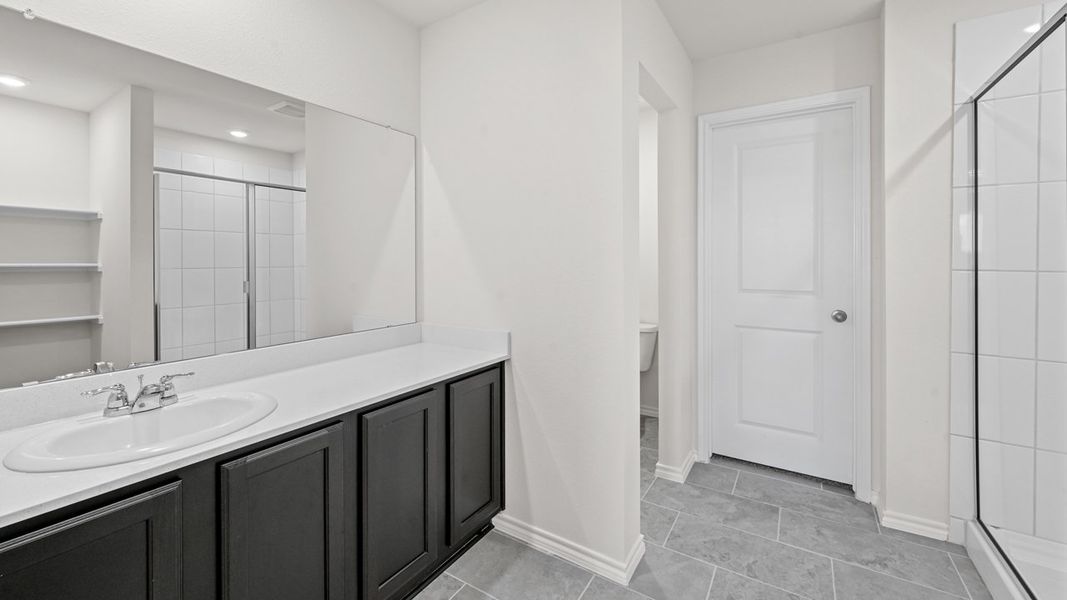 Furnished interior view inside a new home in Saddlebrook, Waxahachie (Image 13).