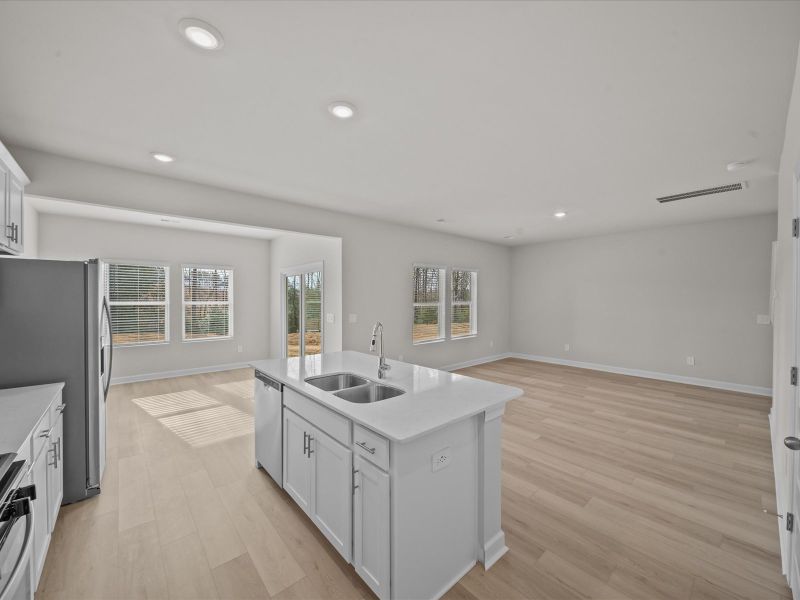 Furnished interior view inside a new home in Cedar Shoals – Heritage Collection, Piedmont (Image 3).