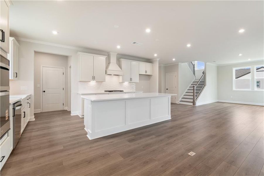 Furnished interior view inside a new home in Tiberon Woods, Cumming (Image 9).