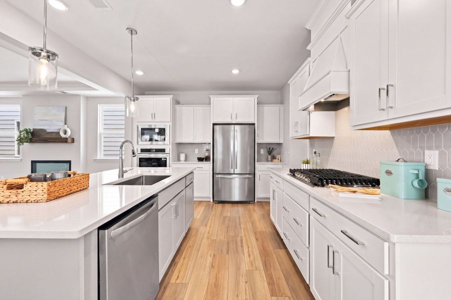 Representative furnished interior of a home built from the The Oakmont A by Davidson Homes LLC in Bradshaw Farms, Mount Juliet (Image 10).