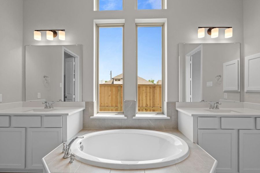 Furnished interior view inside a new home in Coastal Point, League City (Image 10). Furnished interior view inside a new home in Coastal Point, League City (Image 10).