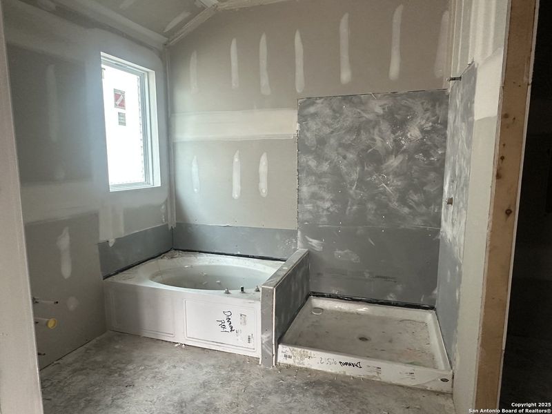 In-progress construction of a new home in Stillwater Ranch, San Antonio, TX (Image 38).