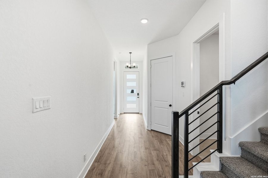 Spacious, unfurnished interior of a new home in Prominence, San Antonio (Image 22).