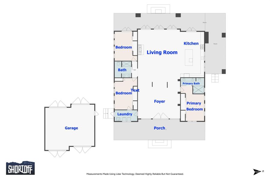 2D floor plan layout of this home in , Lenoir, NC (Image 3).