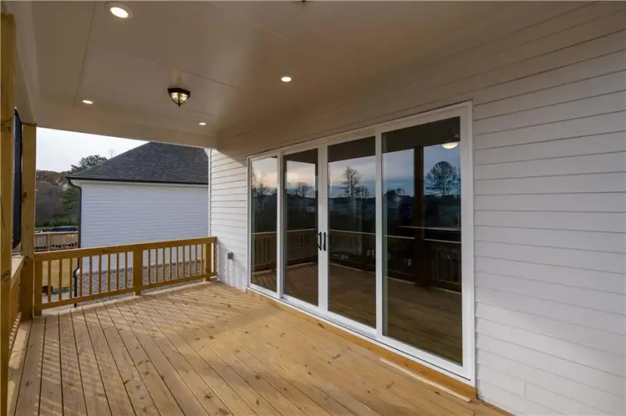 Exterior details and patio area of a home in Aberdeen, Hoschton (Image 36).