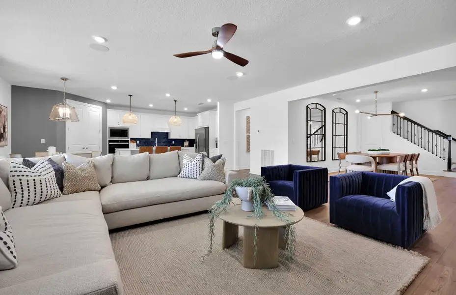 Furnished interior view inside a new home in Wingate Landing, Jacksonville (Image 6).