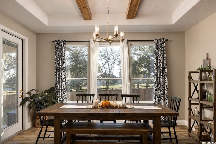 Furnished interior view inside a new home in , La Vernia (Image 11).