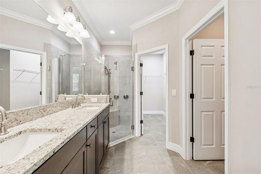 Furnished interior view inside a new home in Villas Del Lago, Lutz (Image 15).