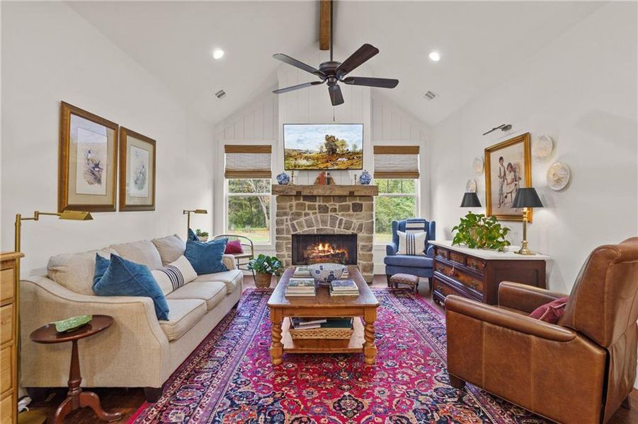 Furnished interior view inside a new home in , Monroe (Image 30).