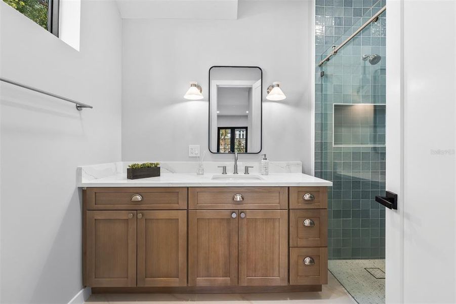 Furnished interior view inside a new home in College Park, Orlando (Image 46). Furnished interior view inside a new home in College Park, Orlando (Image 46).