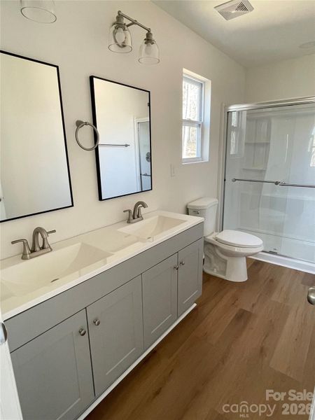 Furnished interior view inside a new home in , Statesville (Image 7).