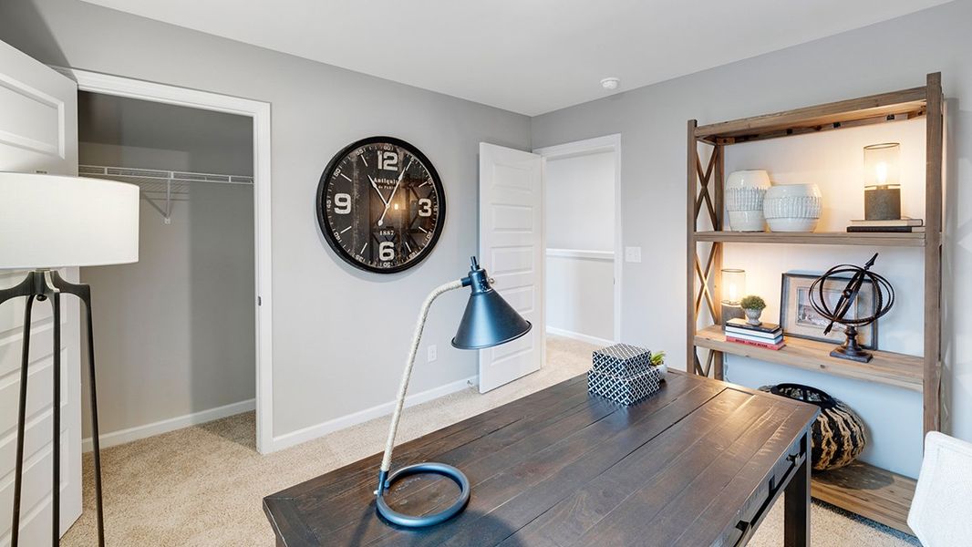 Representative furnished interior of a home built from the Hayden by D.R. Horton in Estates at Deer Hollow, Grovetown (Image 34).