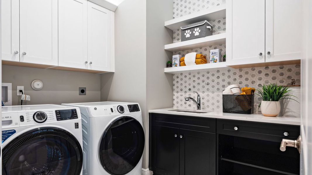 Valerie Model Home | Laundry