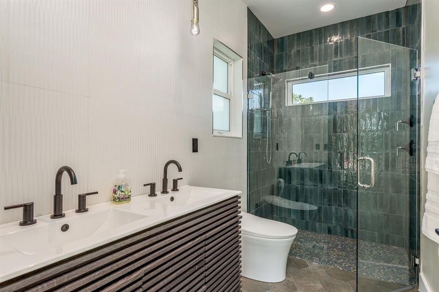 Furnished interior view inside a new home in , St. Petersburg (Image 40).