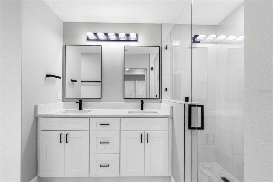 Furnished interior view inside a new home in , Tampa (Image 18).
