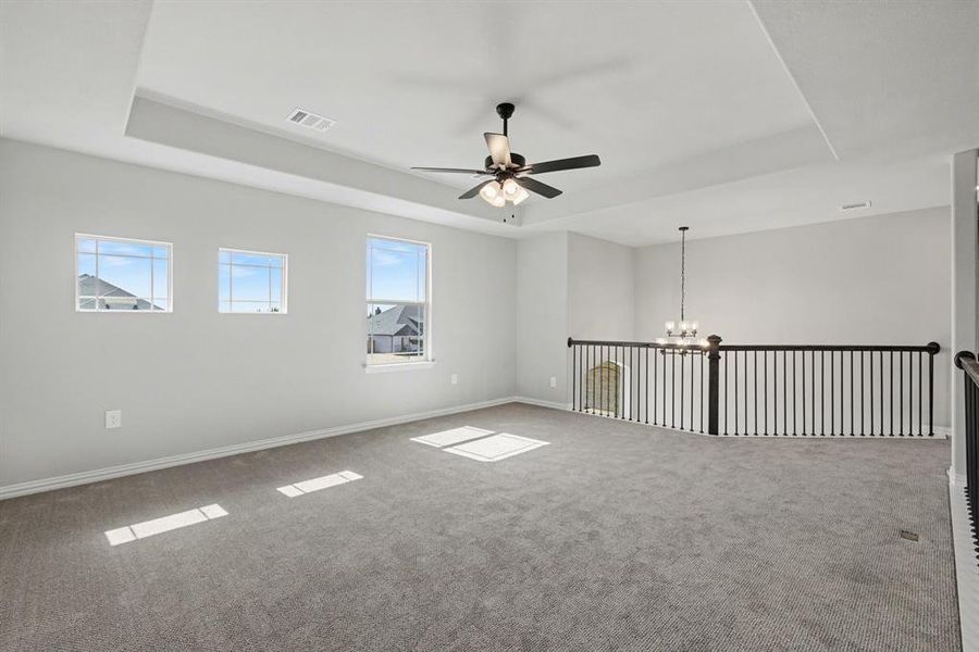 Spacious, unfurnished interior of a new home in Sagebrush Addition, Midlothian (Image 27).