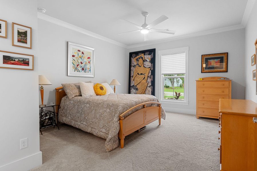 Furnished interior view inside a new home in Sea Island Preserve, Johns Island (Image 52).