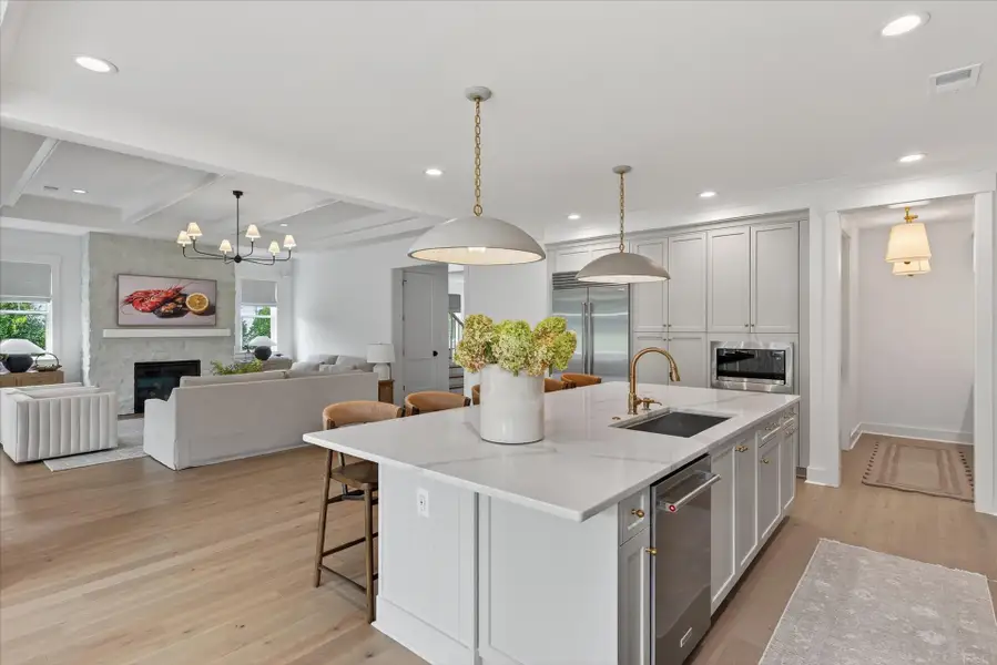 Representative furnished interior of a home built from the Laguna Sur by Classica Homes in Enclave at McKee, Charlotte (Image 35).