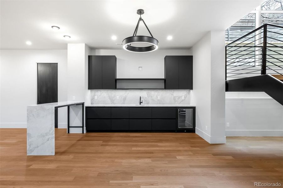 Furnished interior view inside a new home in , Denver (Image 26).