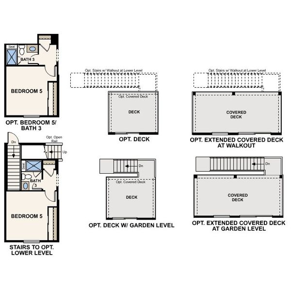 2D floor plan layout for the Powell (39206) by Century Communities in Sweetgrass, Dacono, CO (Image 4).